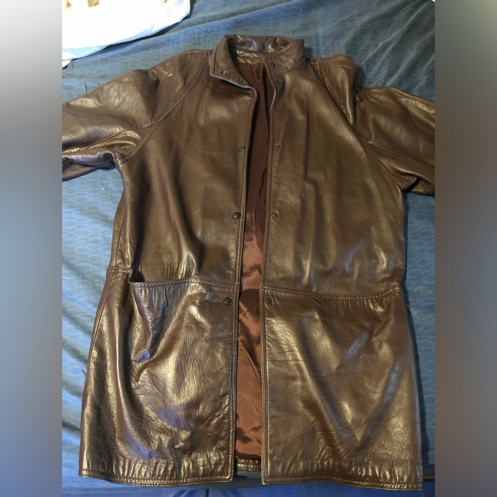 Brown Leather Women's Jacket
